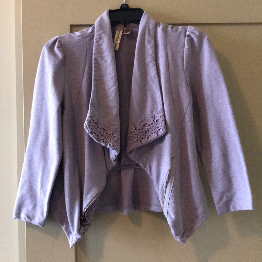 Purple blazer